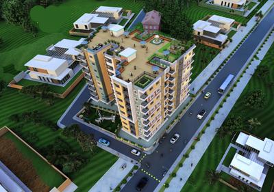 Aradhya Kalpotoru Residency Elevation 1