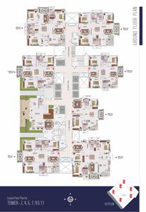 Project Image of 1355.0 - 2262.0 Sq.ft 2 BHK Apartment for buy in My Home Sayuk