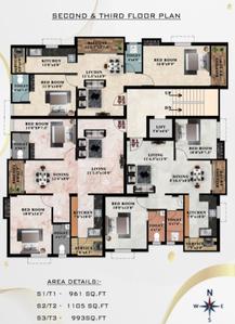 Project Image of 1452.0 - 1596.0 Sq.ft 3 BHK Apartment for buy in Freedom Elite Enclave