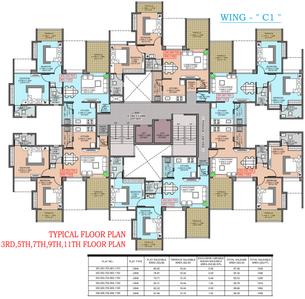 Project Image of 577.0 - 1192.0 Sq.ft 1 BHK Apartment for buy in Majestique City