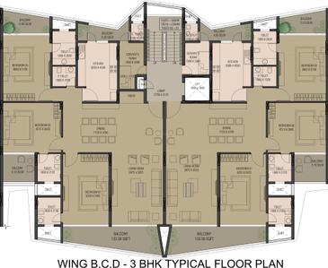 Project Image of 1776.05 - 3573.62 Sq.ft 2 BHK Apartment for buy in Anantam Signature