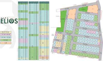 Project Image of 634.0 - 1801.0 Sq.ft Residential Plot Plot for buy in Aura Elios