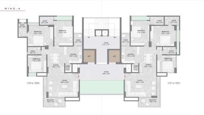 Project Image of 1160.0 - 1172.94 Sq.ft 3 BHK Apartment for buy in Saraswati Felicia