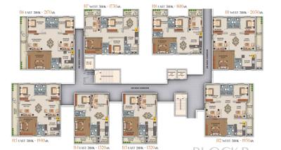Project Image of 1320.0 - 2170.0 Sq.ft 2 BHK Apartment for buy in Myra Homes Leora
