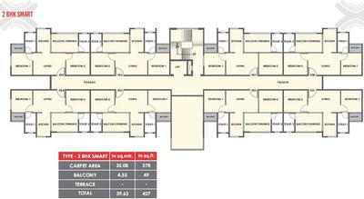 Project Image of 208.0 - 561.0 Sq.ft 1 BHK Apartment for buy in Xrbia Warai Neral PH 2