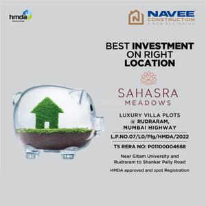 Project Image of 1350.0 - 2700.0 Sq.ft Residential Plot Plot for buy in Sahasras Meadows