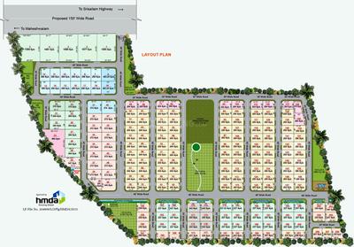 Kavuri Lemon Leaf Layout Plan 1