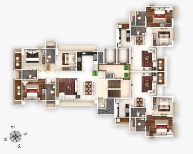 Project Image of 853.0 - 1242.0 Sq.ft 2 BHK Apartment for buy in Sujyoti Matruchhaya
