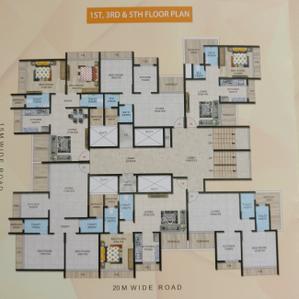 Project Image of 361.45 - 378.67 Sq.ft 2 BHK Apartment for buy in Silver Icon