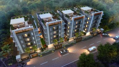 Project Image of 1480 Sq.ft 3 BHK Apartment / Flat for sale in Kesora for Rs. 8400000
