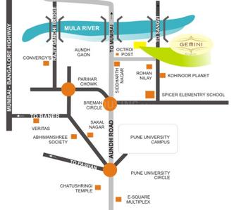 Project Image of 2580.0 - 3780.0 Sq.ft 4 BHK Apartment for buy in Tribute Gemini Riverfront