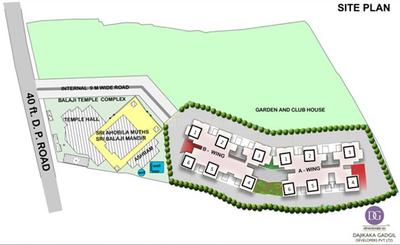 Project Image of 582.0 - 887.0 Sq.ft 2 BHK Apartment for buy in Dajikaka Anantvenkatesh