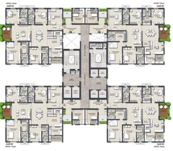 Project Image of 3079.99 - 5725.0 Sq.ft 3 BHK Apartment for buy in Rajapushpa Infina