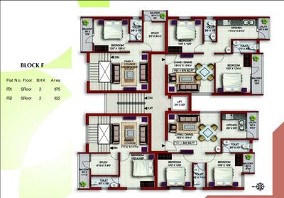 Project Image of 625.0 - 1288.0 Sq.ft 1 BHK Apartment for buy in Colorhomes Elite Enclave
