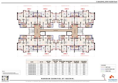 Project Image of 1061.0 - 2248.0 Sq.ft 2 BHK Apartment for buy in Nandan Carnival