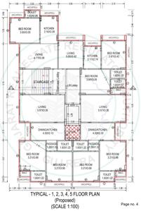 Radha Raman Elegance Radha Raman Elegance Cluster Plan 1