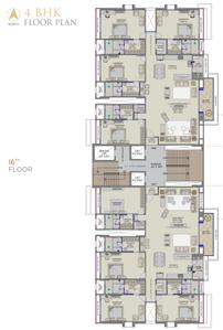 Project Image of 1842.57 - 3568.67 Sq.ft 4 BHK Apartment for buy in Dobariya Antriksh Luxuria