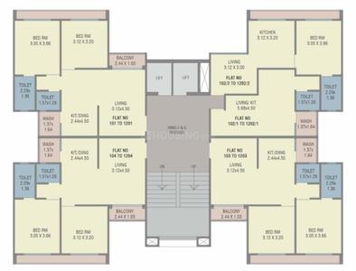 Project Image of 649.0 - 1298.0 Sq.ft 2 BHK Apartment for buy in Darshanam Seltosa