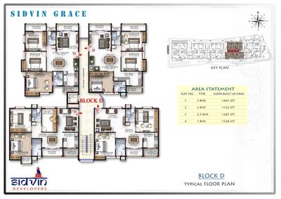 Project Image of 988.0 - 1638.0 Sq.ft 2 BHK Apartment for buy in Sidvin Grace