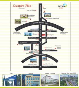 Project Image of 1503.0 - 3150.0 Sq.ft Residential Plot Plot for buy in Bhashyam Landmark County