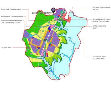 Project Image of 108 Sq.ft Residential Plot / Land for sale in Dholera for Rs. 972000