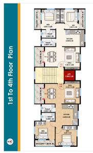 Project Image of 0.0 - 950.0 Sq.ft 2 BHK Apartment for buy in Sonaje Atharva Residency
