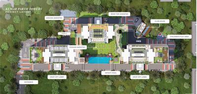 Project Image of 759.0 - 1177.0 Sq.ft 2 BHK Apartment for buy in Kumar Parth Tower C2