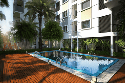 Project Image of 1100.0 - 1380.0 Sq.ft 2 BHK Apartment for buy in SJ East Breeze