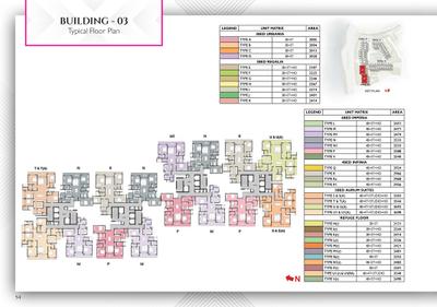 Project Image of 2004.0 - 3698.0 Sq.ft 3 BHK Apartment for buy in Prestige Raintree Park
