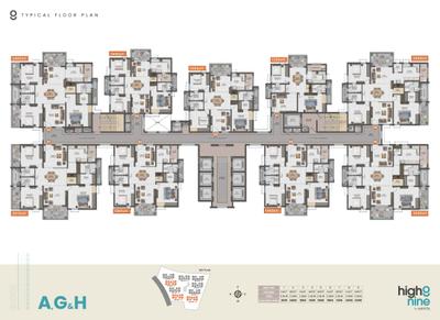 Project Image of 1355.0 - 5470.0 Sq.ft 2 BHK Apartment for buy in High9