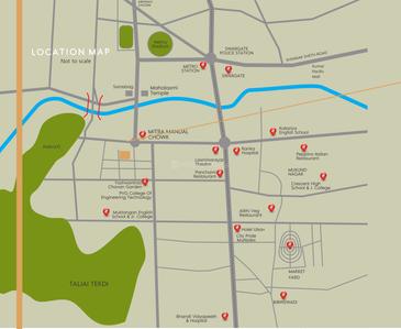 Sancheti Mitrakunj Location Plan 1