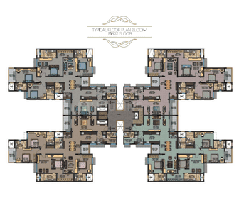 Project Image of 2101.0 - 3898.0 Sq.ft 3 BHK Apartment for buy in Sobha Dew Flower
