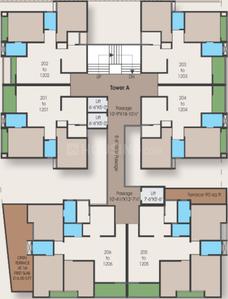Project Image of 758.0 - 1075.0 Sq.ft 2 BHK Apartment for buy in Trinetra Skydeck