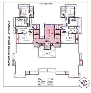 Project Image of 567.0 - 1521.0 Sq.ft 1 BHK Apartment for buy in Harshmaan Crescent Heights