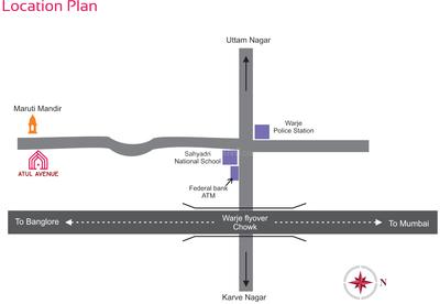 Ujwal Atul Avenue A Location Plan 1
