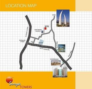 Project Image of 1380.0 - 2070.0 Sq.ft 3 BHK Apartment for buy in Koven Surya Towers