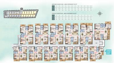 Project Image of 1109.0 - 1405.0 Sq.ft 2 BHK Apartment for buy in Sri Sathvik Nandanam