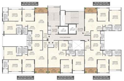 Project Image of 660.0 - 903.0 Sq.ft 2 BHK Apartment for buy in Esbee Mizura Residences