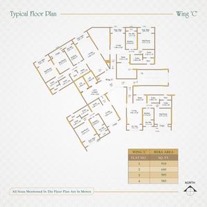 Project Image of 560.0 - 1195.0 Sq.ft 1 BHK Apartment for buy in Kabra Residency Park