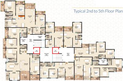 Project Image of 911.71 - 3087.87 Sq.ft 2 BHK Apartment for buy in The Avenue Flora