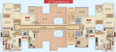 Project Image of 336.0 - 545.0 Sq.ft 1 BHK Apartment for buy in Venus Nandini Bellus