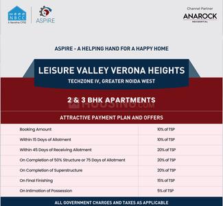 Project Image of 975.0 - 2135.0 Sq.ft 2 BHK Apartment for buy in Amrapali Verona Heights