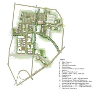 Project Image of 2101.0 - 2318.0 Sq.ft 3 BHK Apartment for buy in Ozone Urbana Belvedere
