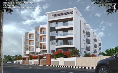 Project Image of 995.0 - 1410.0 Sq.ft 2 BHK Apartment for buy in Sumukha Brindavan