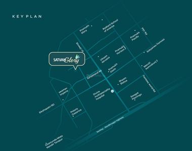 Project Image of 0.0 - 869.0 Sq.ft 3 BHK Apartment for buy in Satva Satvam Glory