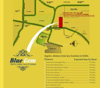 Project Image of 0.0 - 1100.0 Sq.ft 2 BHK Apartment for buy in Zion Blue Gem
