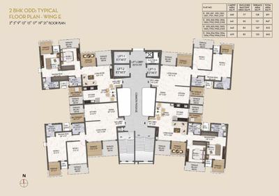 Project Image of 831.0 - 1243.0 Sq.ft 2 BHK Apartment for buy in Runal Gateway Phase III