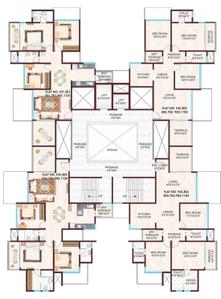 Project Image of 580.61 - 633.35 Sq.ft 2 BHK Apartment for buy in Pharande L Axis Phase 1 Cluster B