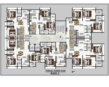Project Image of 519.68 - 863.37 Sq.ft 2 BHK Apartment for buy in Dhanvantari Jhalak Skyview