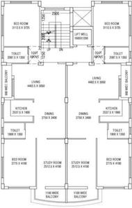 Shaw Apartment Shaw Apartment Cluster Plan from 1st to 4th Floor 1